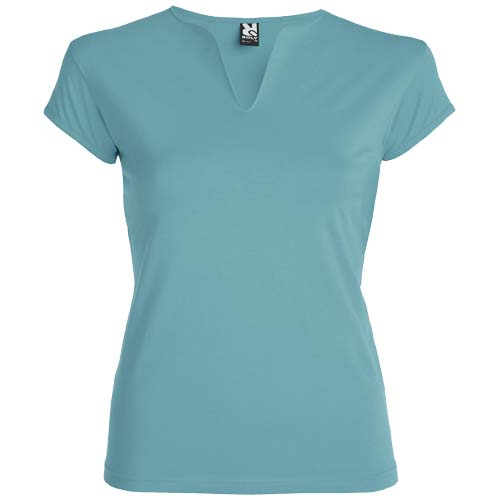 T-shirt 200gr promotionnel pour femme Belice ROLY Bleu cendré